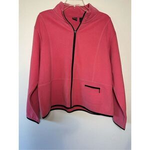 Gear For Sports women’s pink full zip sweatshirt women’s size XL   #6-0146
